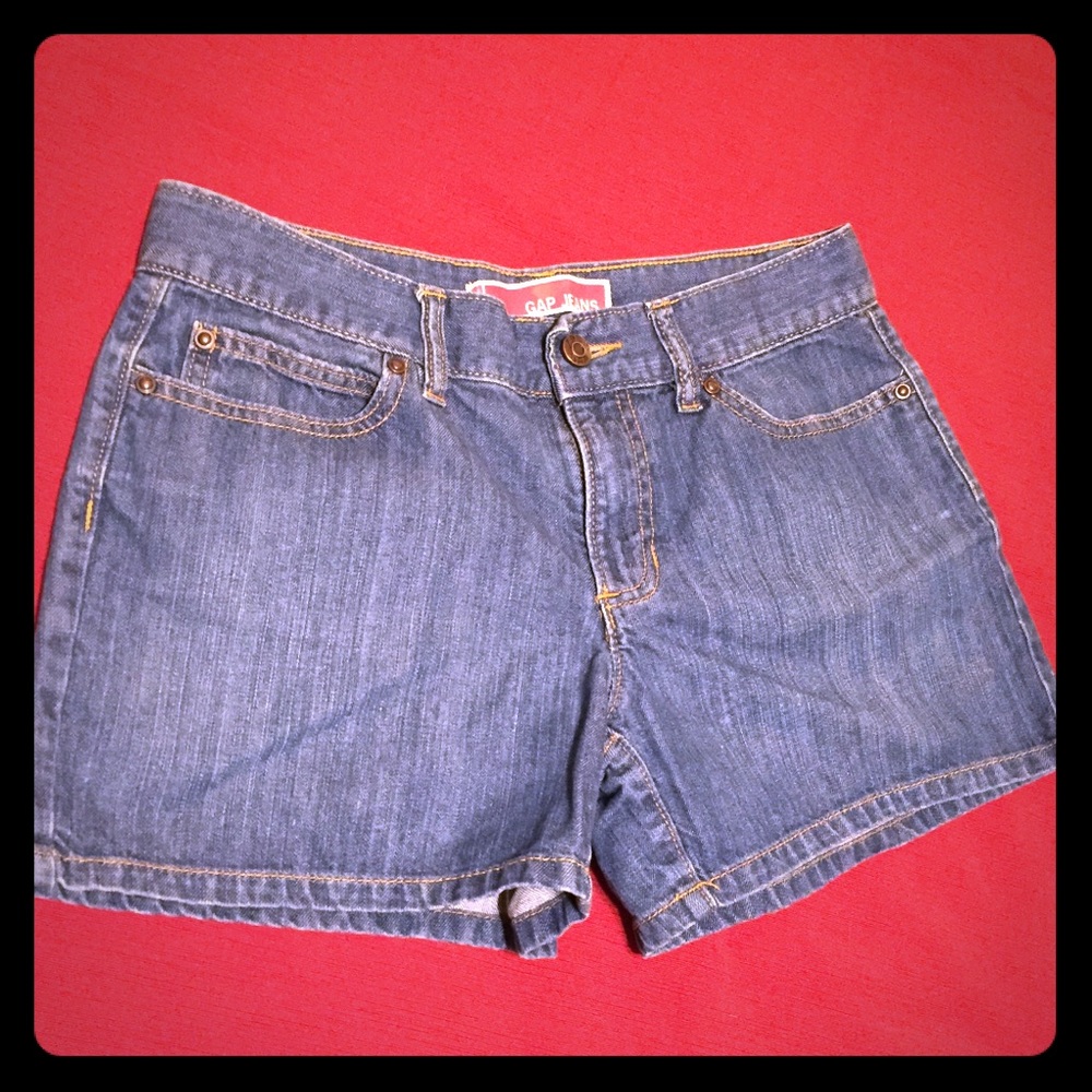 🧨3 for $20 GAP High Waisted Jean Shorts Sz 4